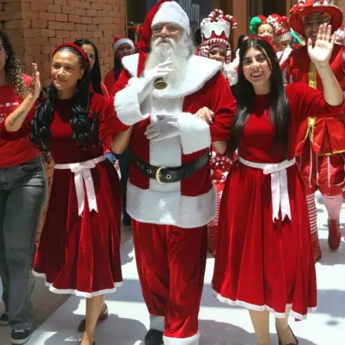 Natal no Iguatemi Campinas emociona adultos e crian�as