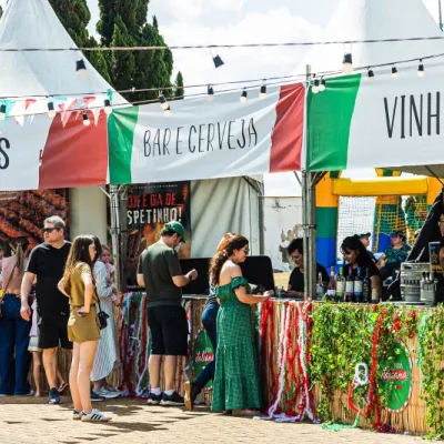Festa Italiana com comidas t�picas e shows gratuitos  no Parque Brasil 500