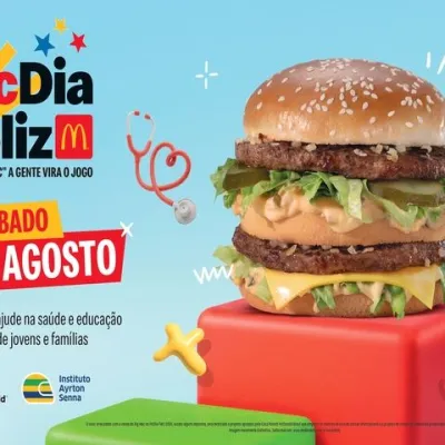 McDia Feliz acontece dia 22/08, participe e ajude a transformar vidas